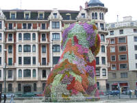 El Puppi, la mascota del Guggenheim de Bilbao