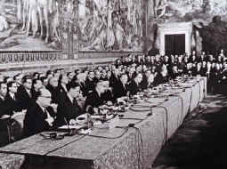 Foto del Tratado de Roma (25-3-1957)