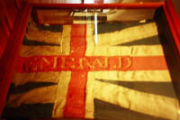Bandera inglesa arrebatada de la fragata del Almirante Nelson (Fragata Emerald)