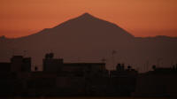 Vista del Teide desde La Isleta