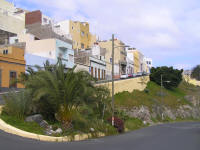 Entrada al Barrio de San Roque, en Las Palmas de Gran Canaria
