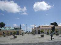 VISTA DE LOS EDIFICIOS ELDER Y MILLER TOMADAS DESDE EL PARQUE SANTA CATALINA