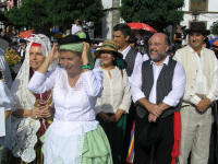 Algunos Concejales del Ayuntamiento de Las Palmas de GC, como la Alcaldesa Doa Josefa Luzardo, Don Arcadio Daz Tejera, Don Felipe Afonso, etc.